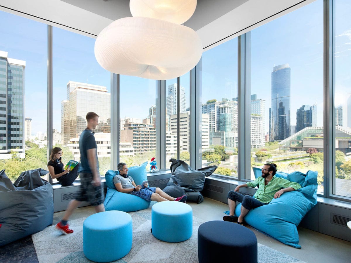 pouf dans une entreprise Image