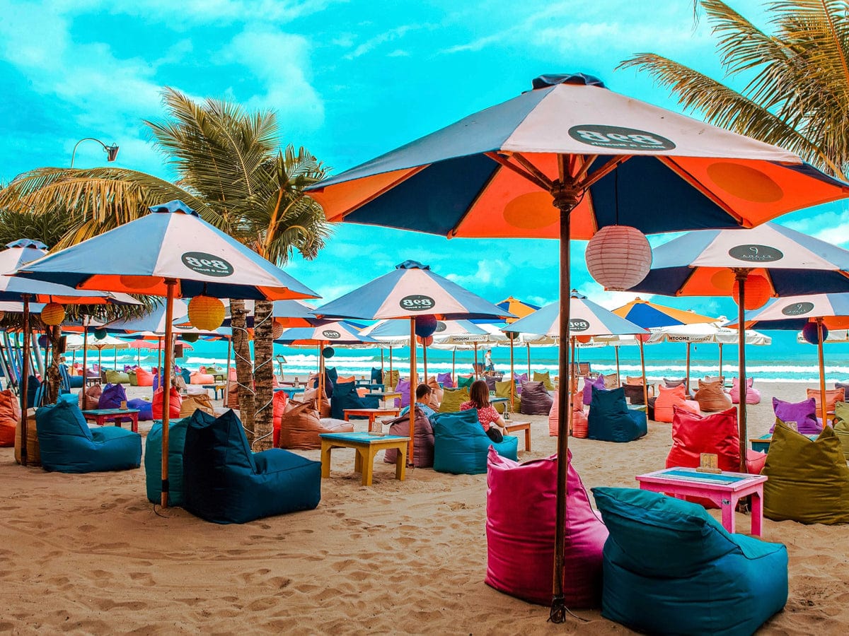 pouf plage Image