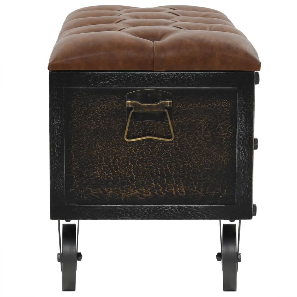 Pouf Rangement Vintage