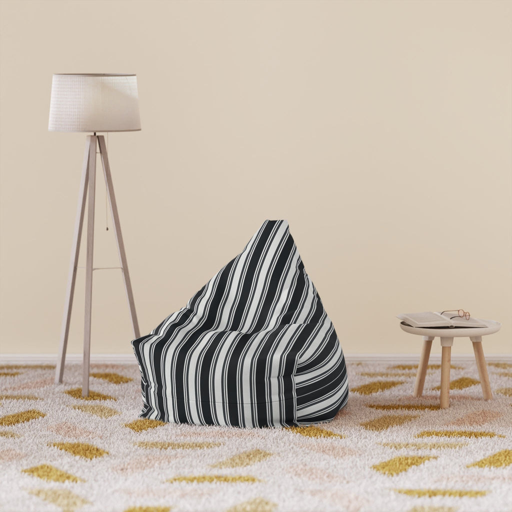 Pouf Rayé 27" × 30" × 25" / Without insert