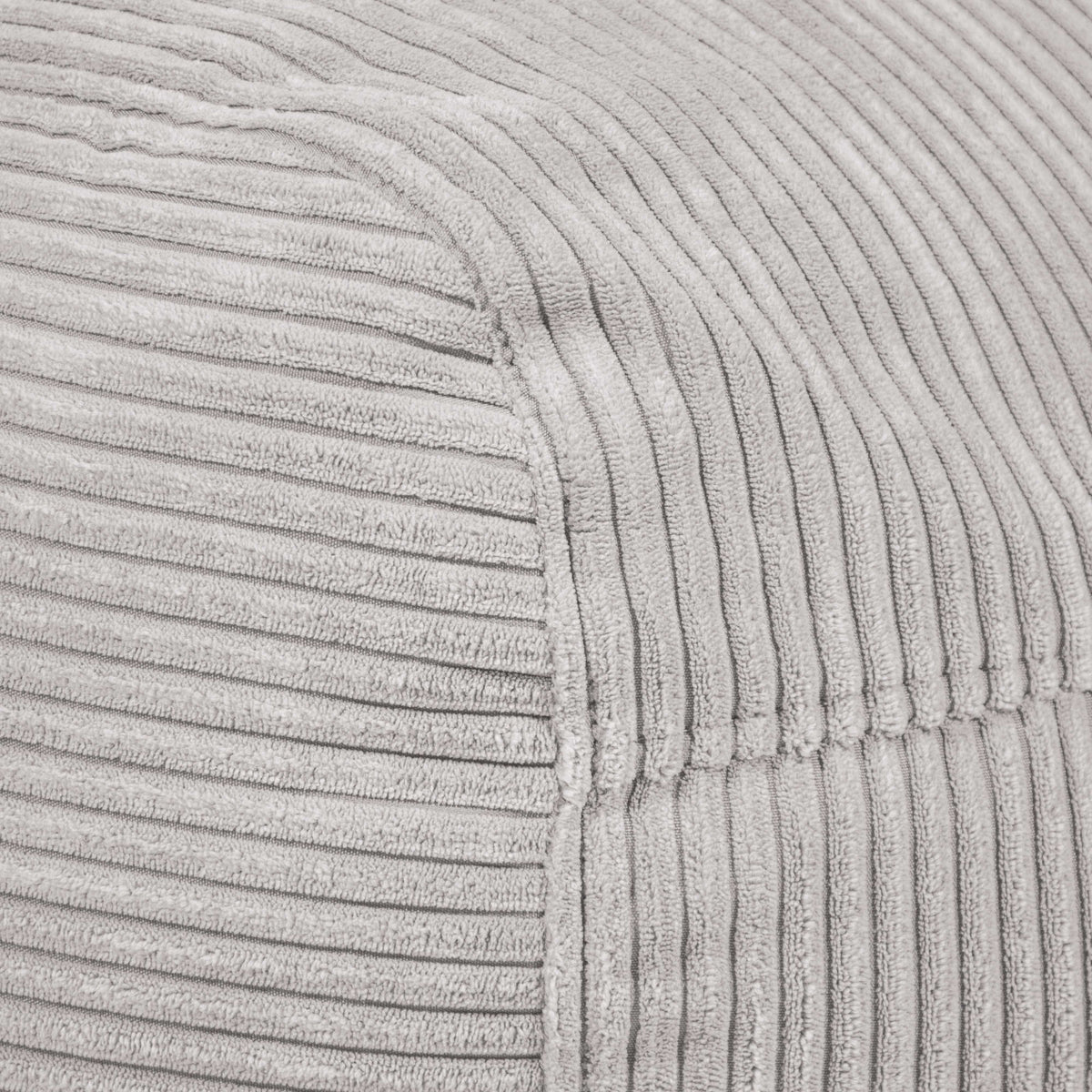 Pouf Rectangulaire Velours Cotelé Pouf Français