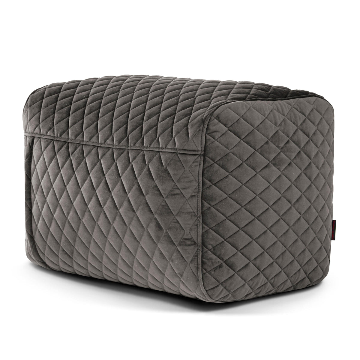 Pouf Repose Pied Royal Gris Anthracite Pouf Français
