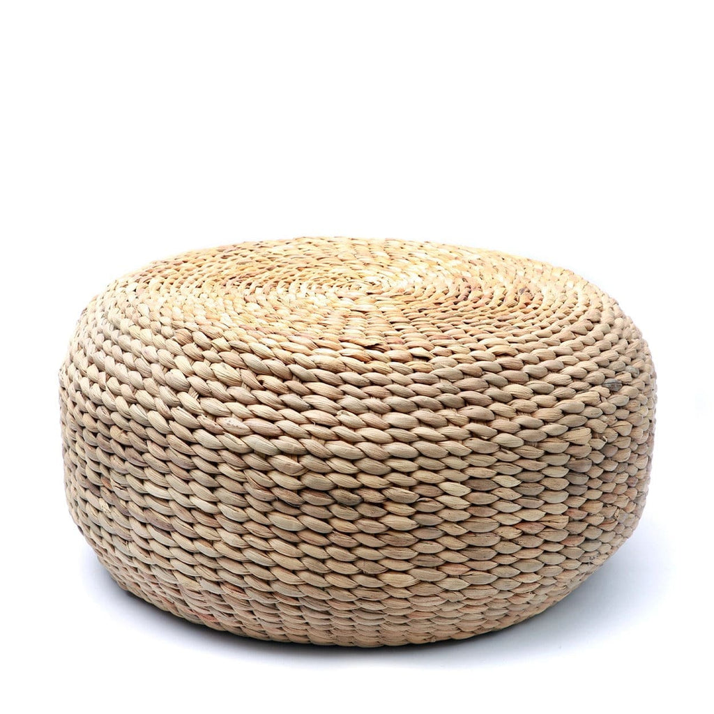 Pouf Rond en Jacinthe