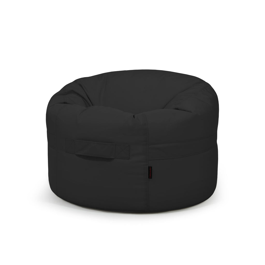 Pouf Rond Exterieur Noir Profond
