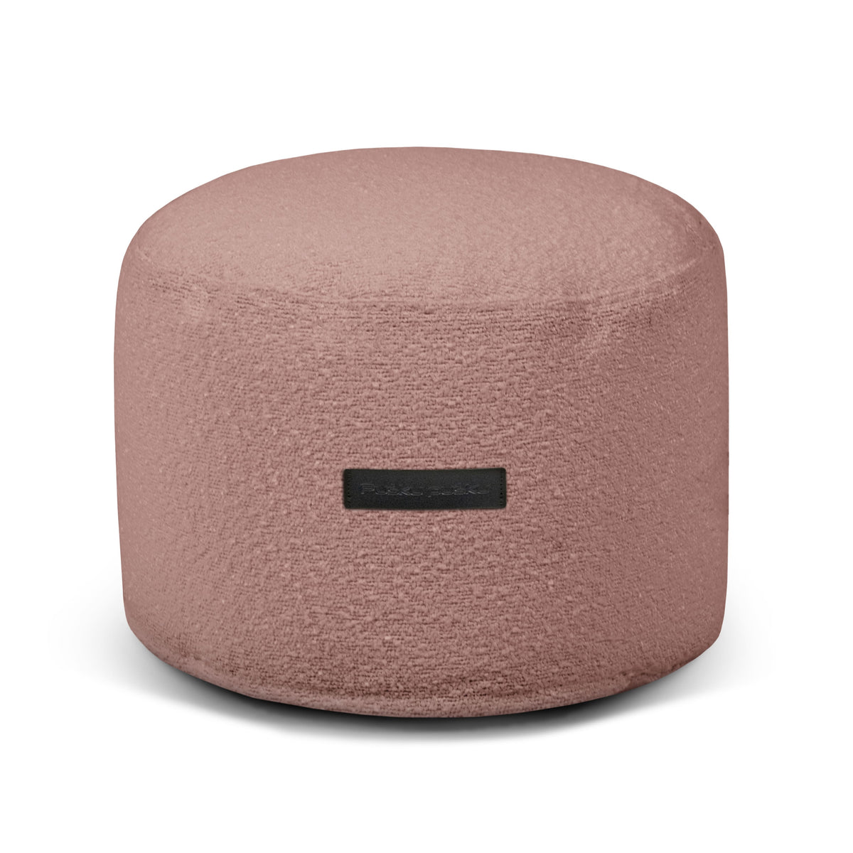 Pouf Rond mouton Rose Taupe Beaumont Concept