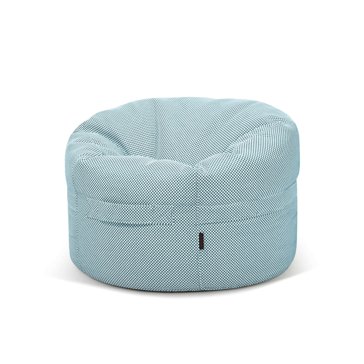 Pouf Rond Piscine Bleu Turquoise
