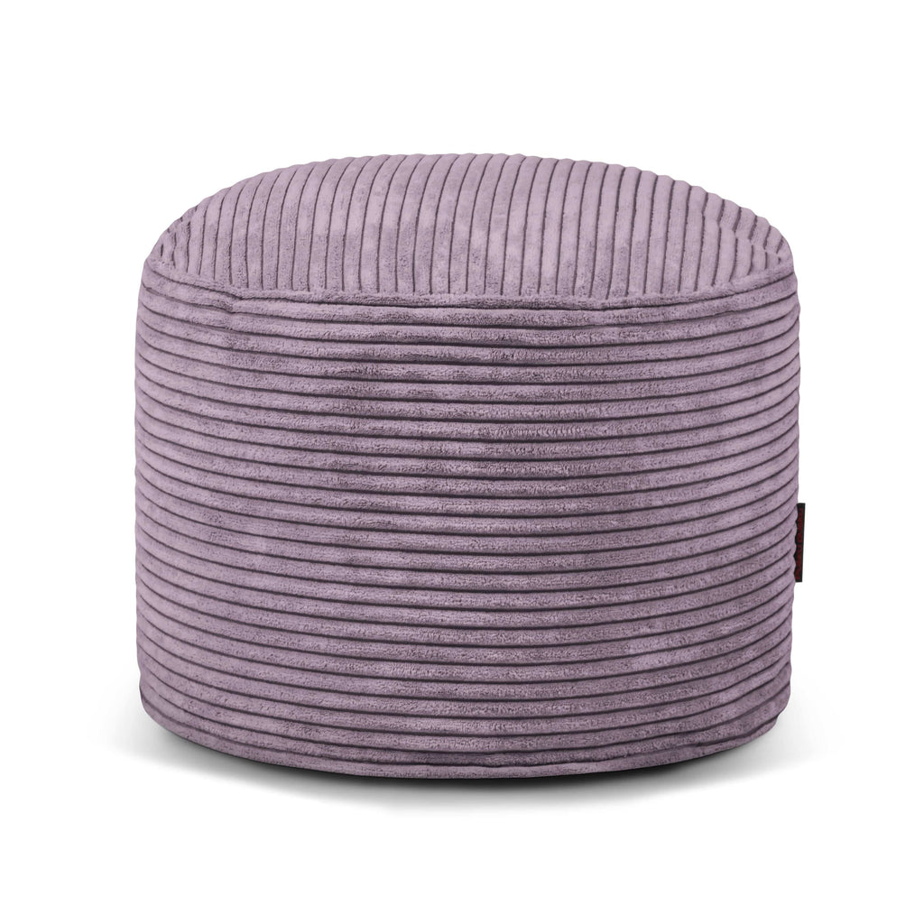 Pouf Rond Velours Cotelé Pouf Français