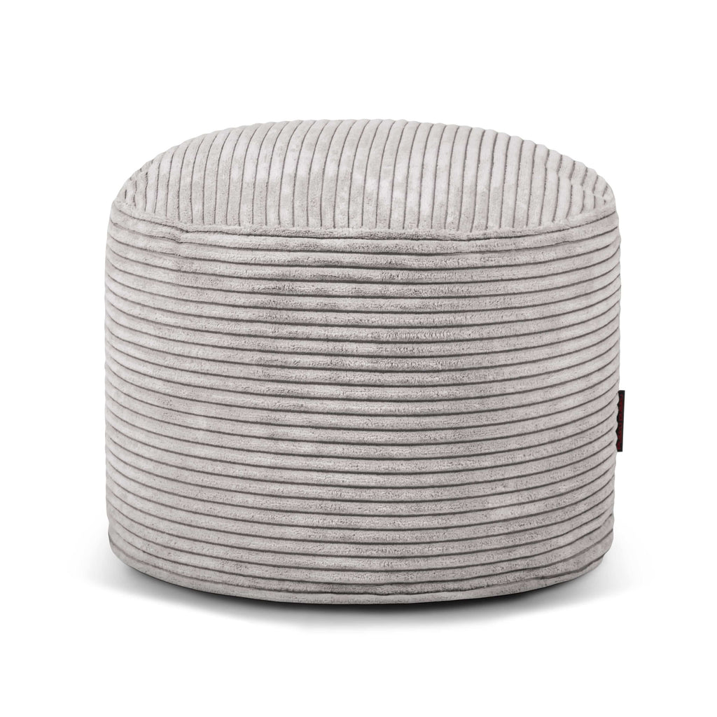 Pouf Rond Velours Cotelé Pouf Français