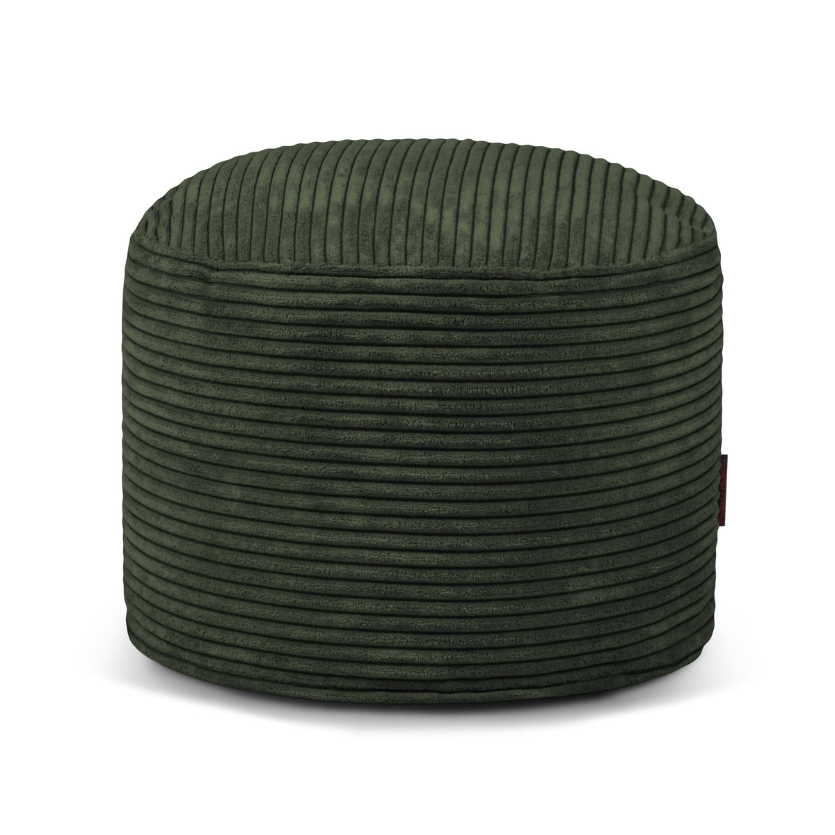Pouf Rond Velours Cotelé Pouf Français