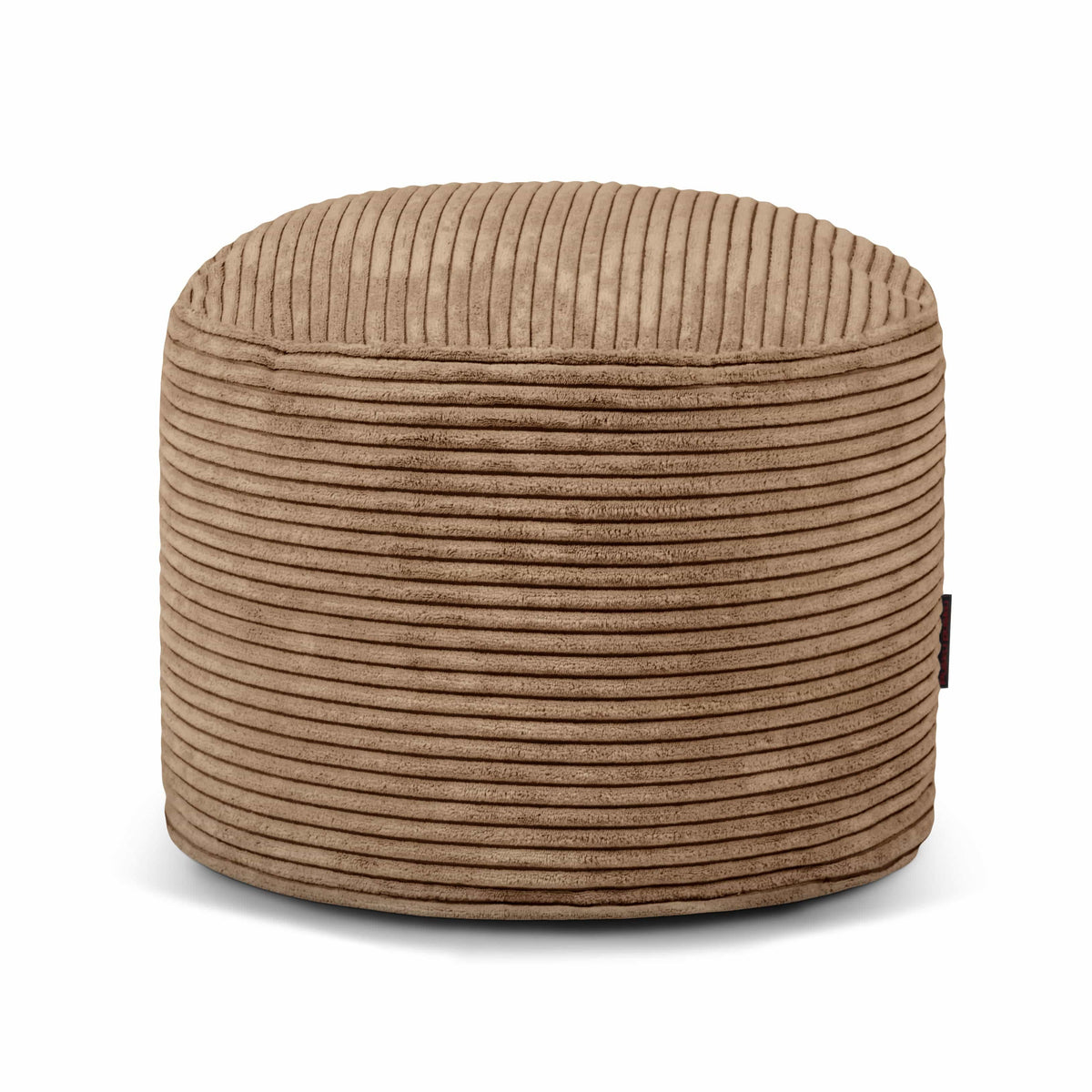 Pouf Rond Velours Cotelé Pouf Français