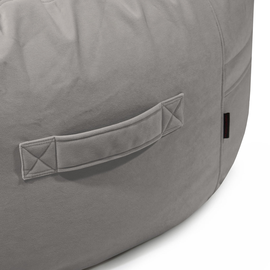 Pouf Rond XXL en Velours