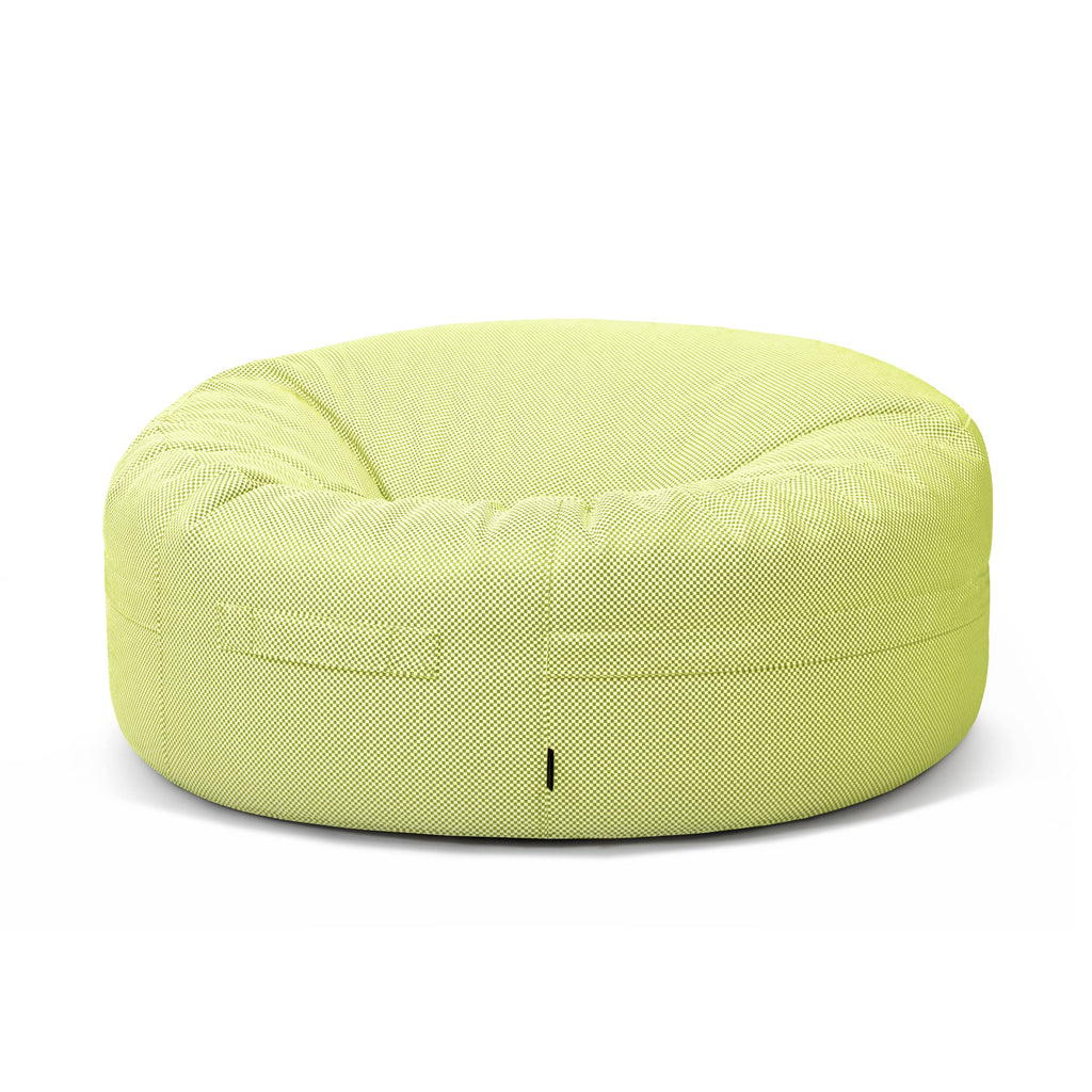 Pouf Rond XXL Piscine Vert Citron