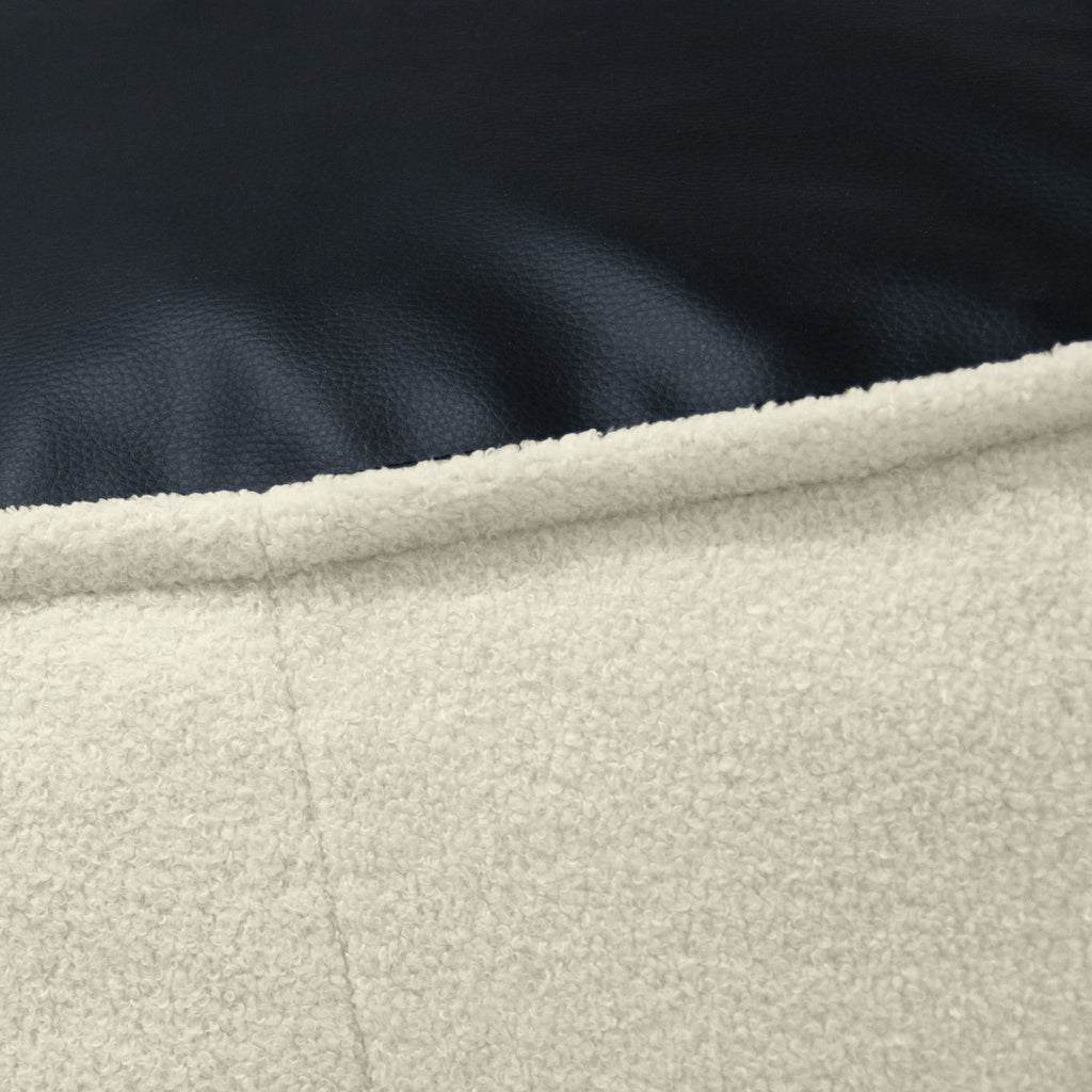 Pouf Salon XXL en Bouclette Pouf Français