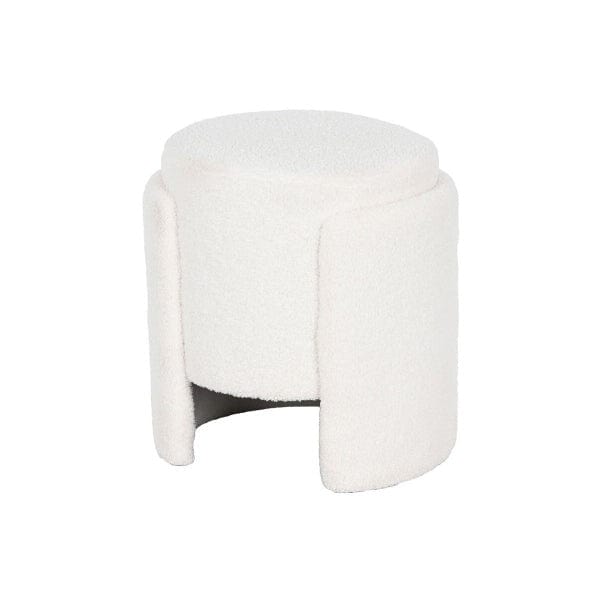 Pouf Scandinave Blanc