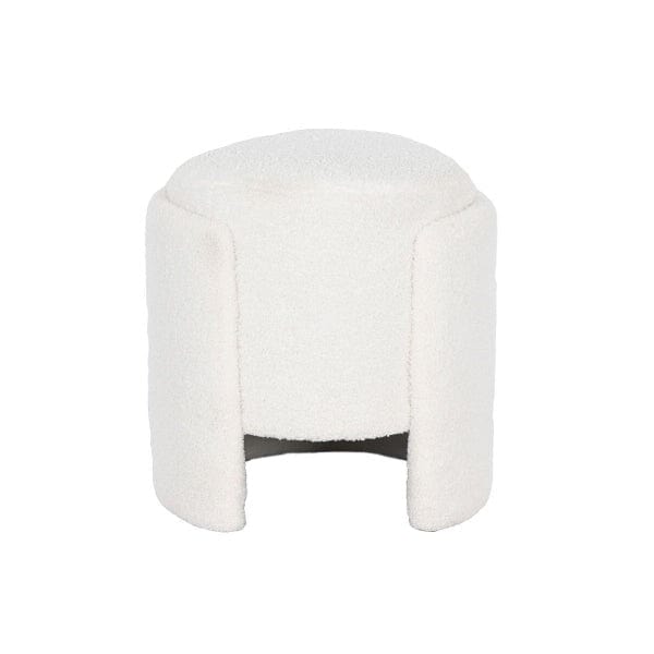 Pouf Scandinave Blanc