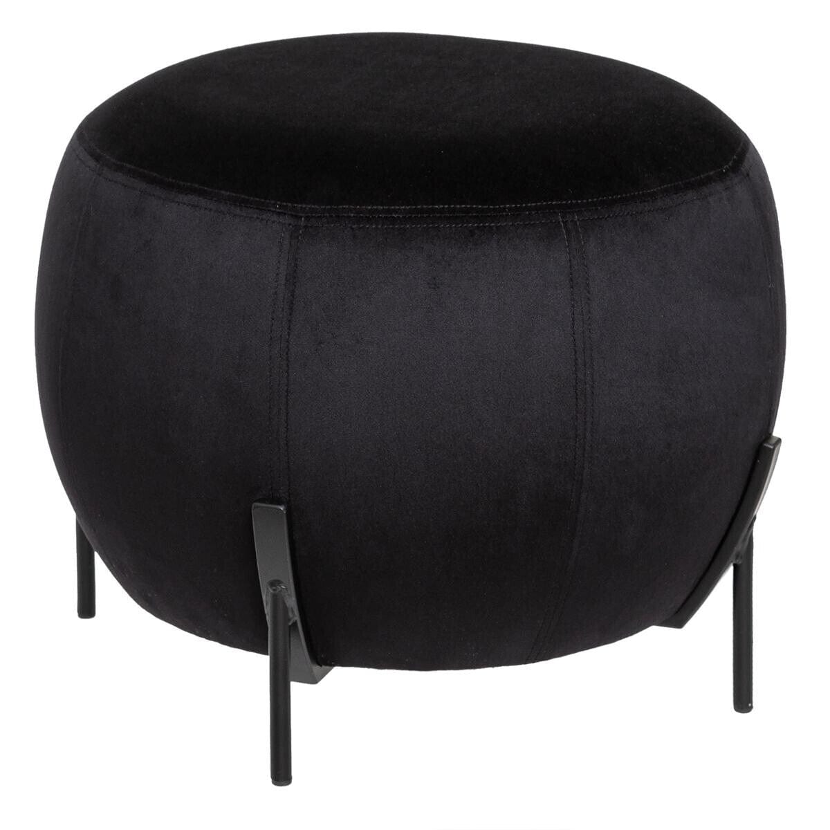 Pouf sur Pieds Noir Profond