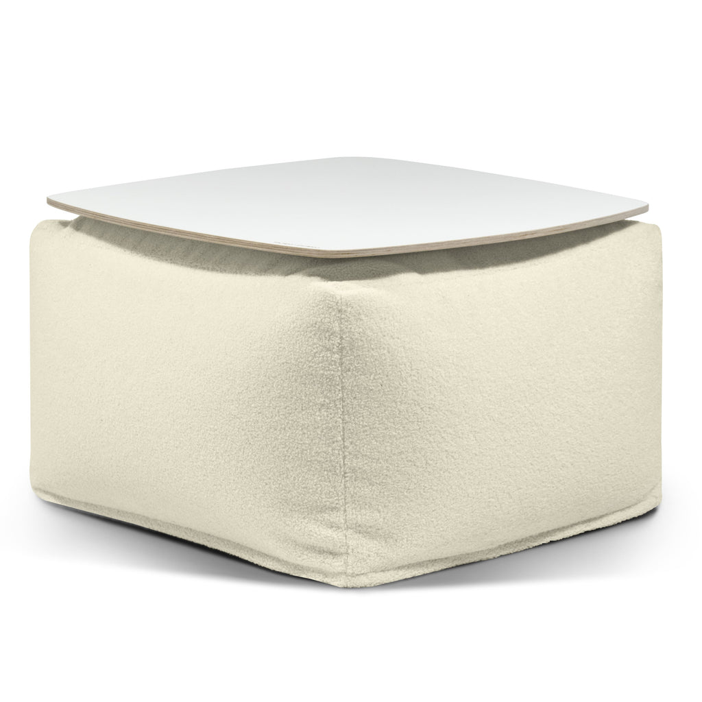 Pouf Table Basse Bouclette