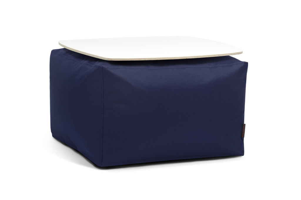 Pouf Table Basse Chambre Bleu Marine