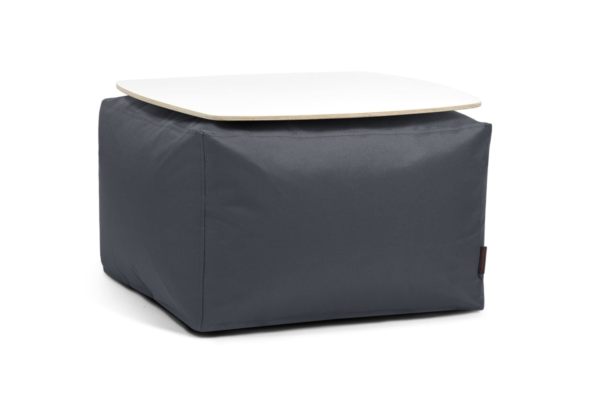 Pouf Table Basse Chambre Gris Anthracite