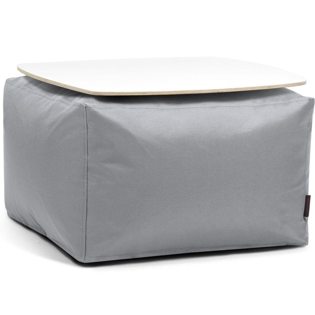 Pouf Table Basse Chambre Gris Perle