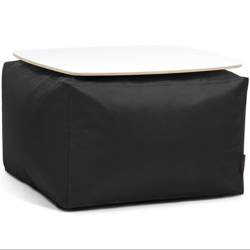 Pouf Table Basse Chambre Noir Profond