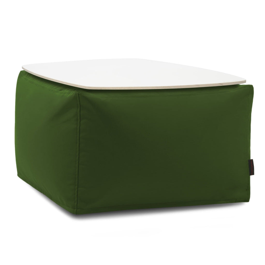 Pouf Table Basse Exterieur Vert Forêt