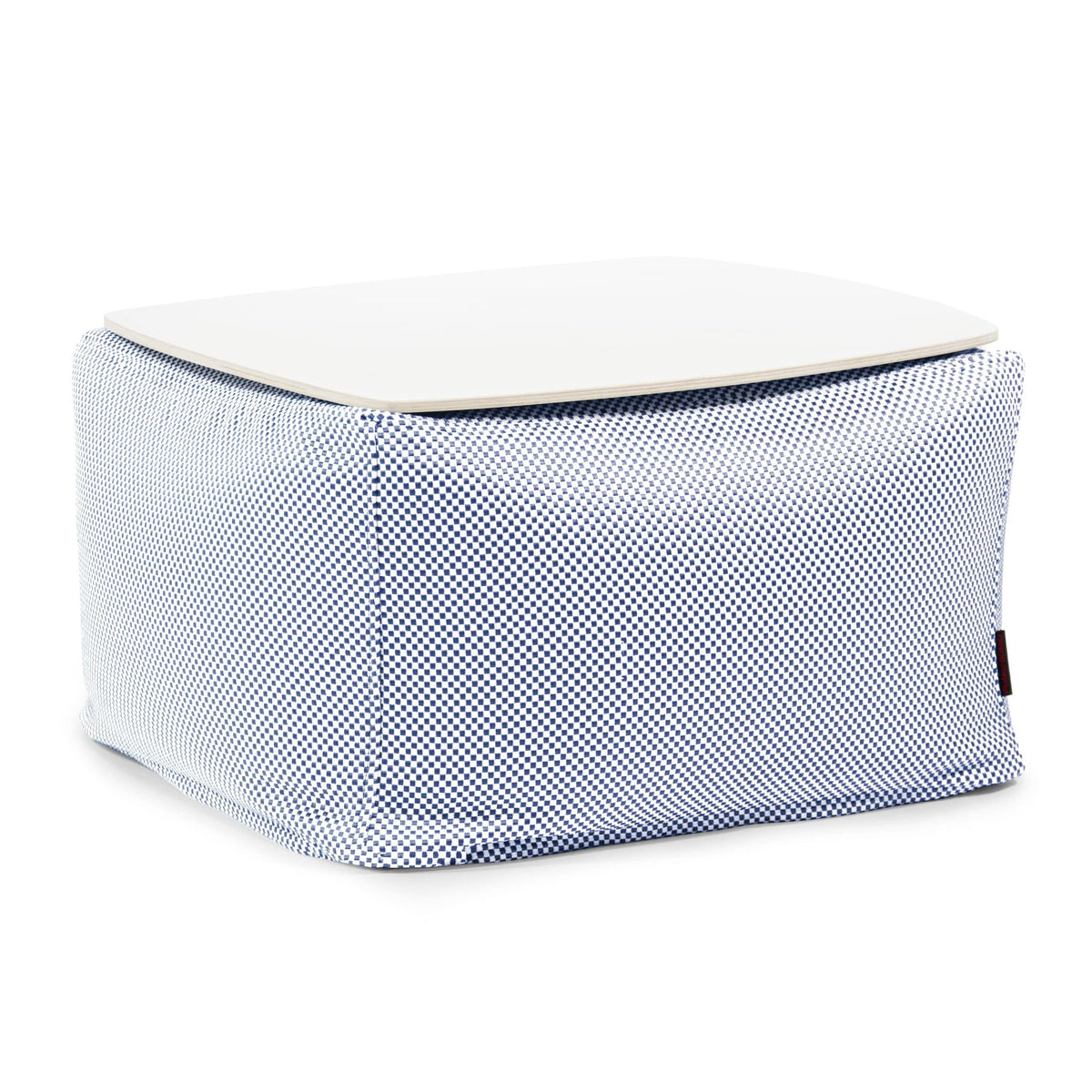 Pouf Table Basse Piscine Bleu de France