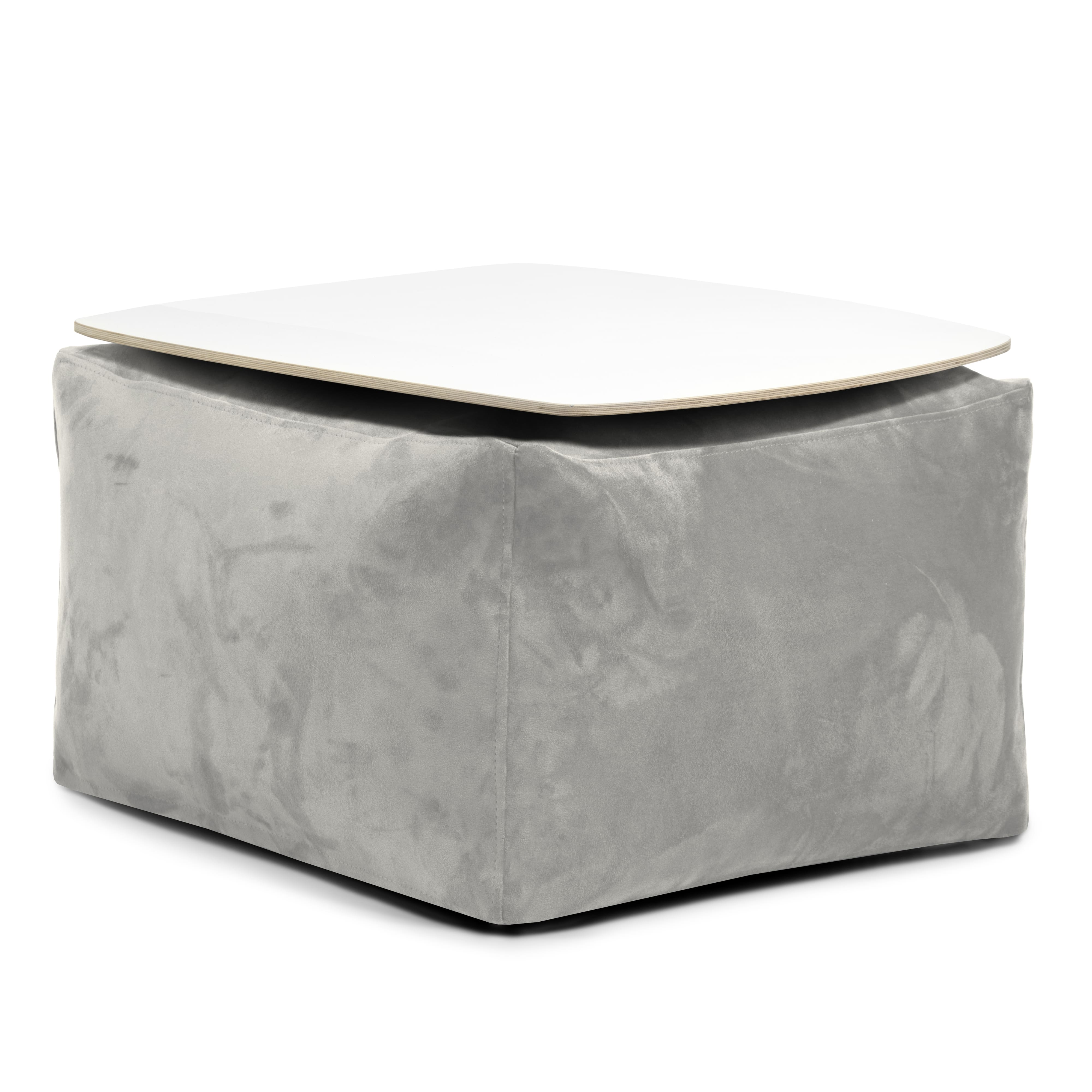 Pouf Table Basse Suede | 30 Jours d'Essai ⭐