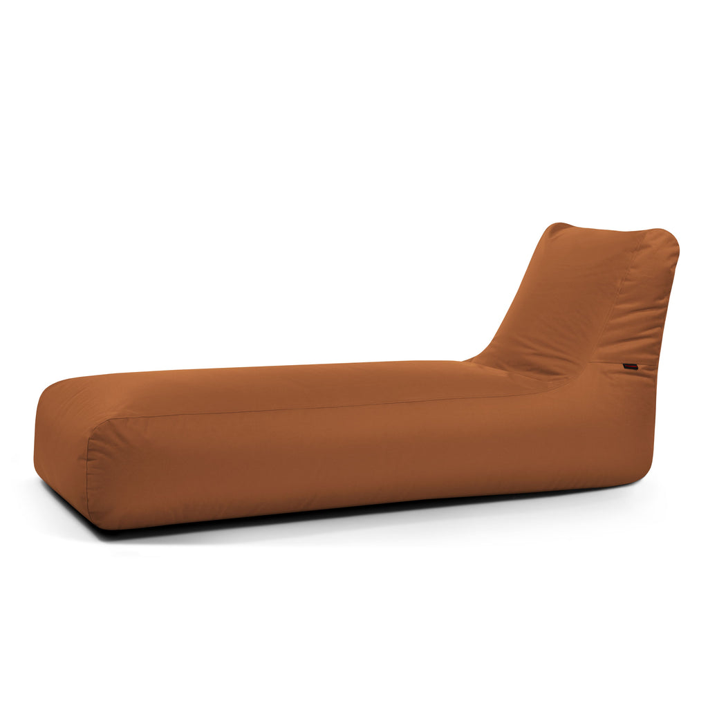 Pouf Transat pour Chambre Marron Cuivré
