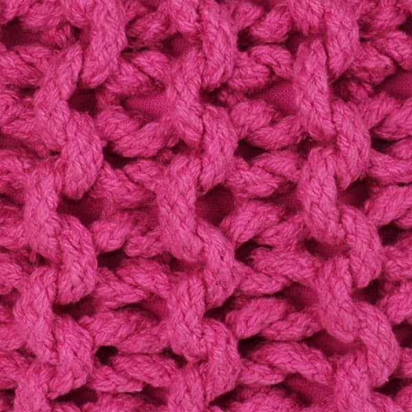 Pouf Tressé fait Main Pouf Tressé Pouf Français