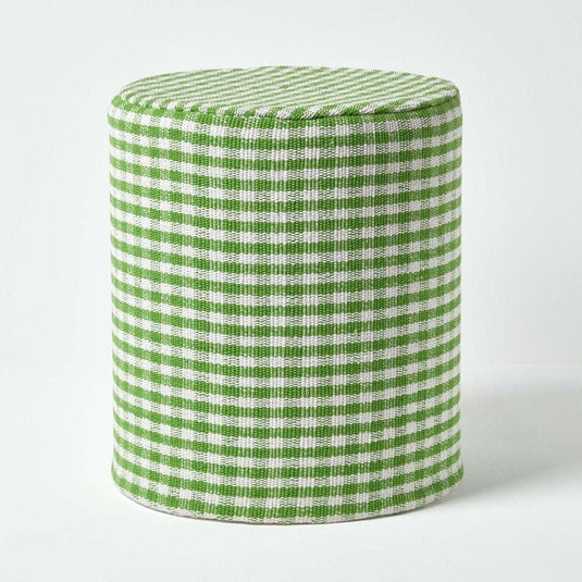 Pouf Vichy Vert