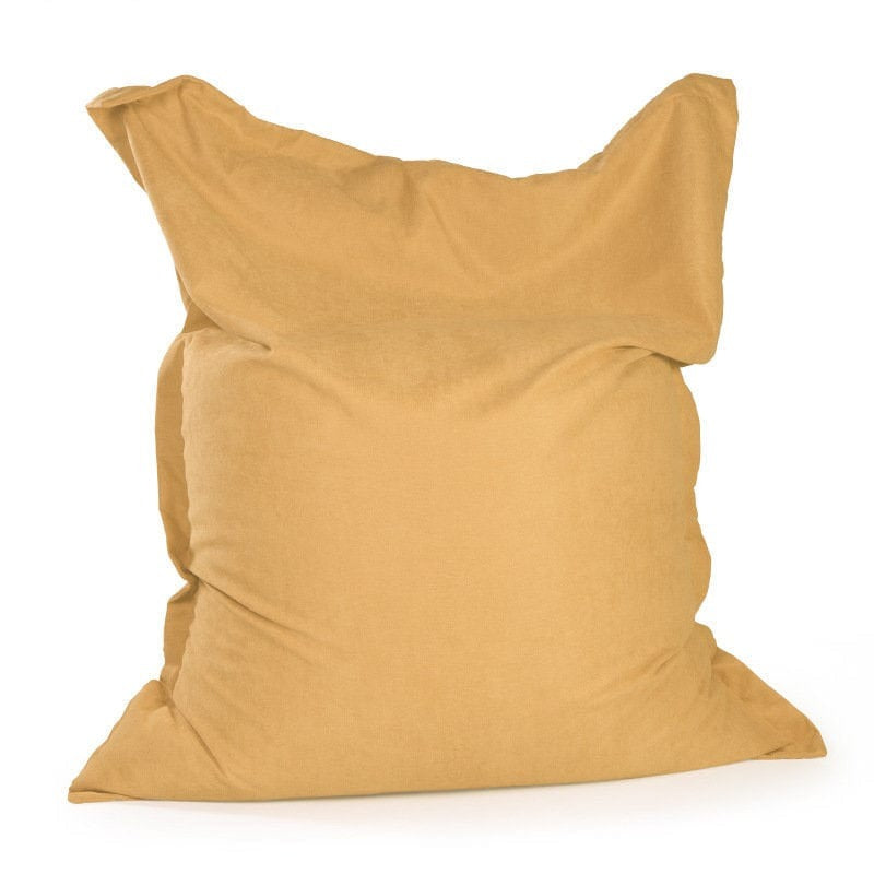 Pouf XXL Jaune Pouf Français
