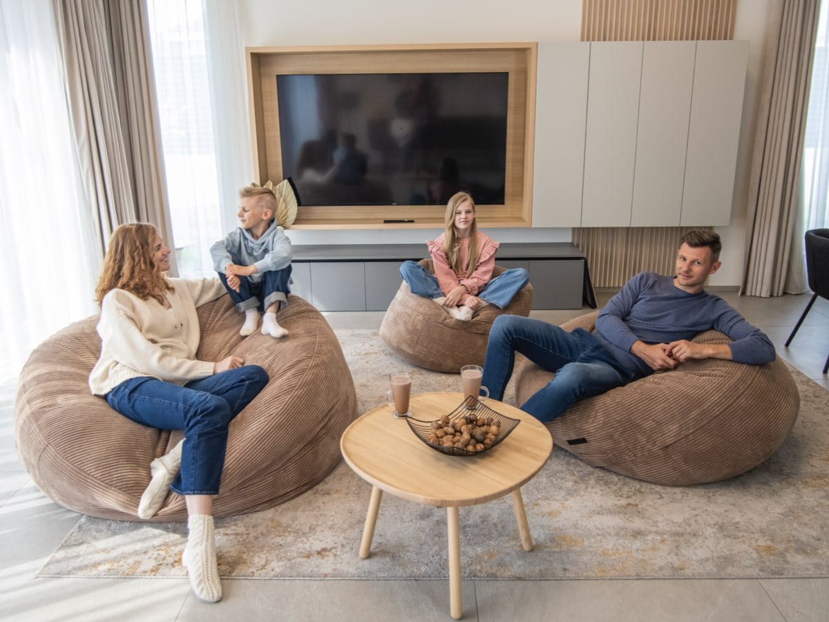 Pouf Rond XXL Exterieur