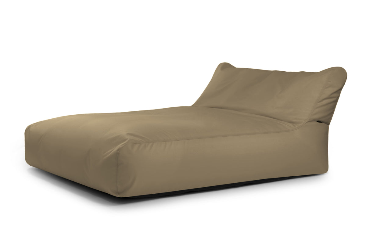 Sunbed pour Éxterieur Marron Beige