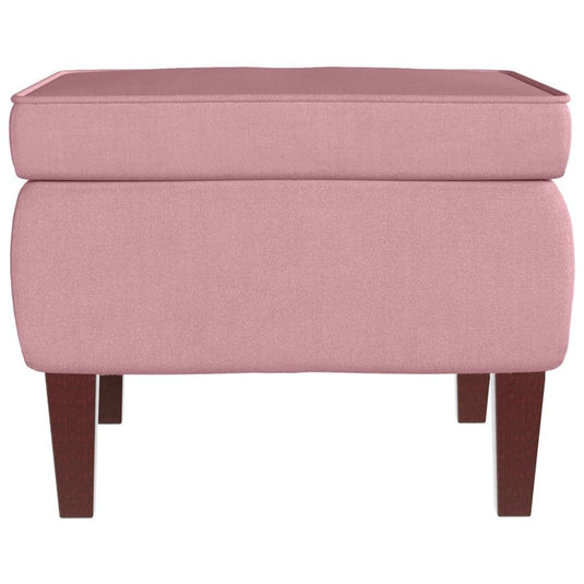 Tabouret Pouf Rose