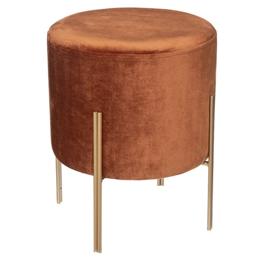 Tabouret Pouf Velours