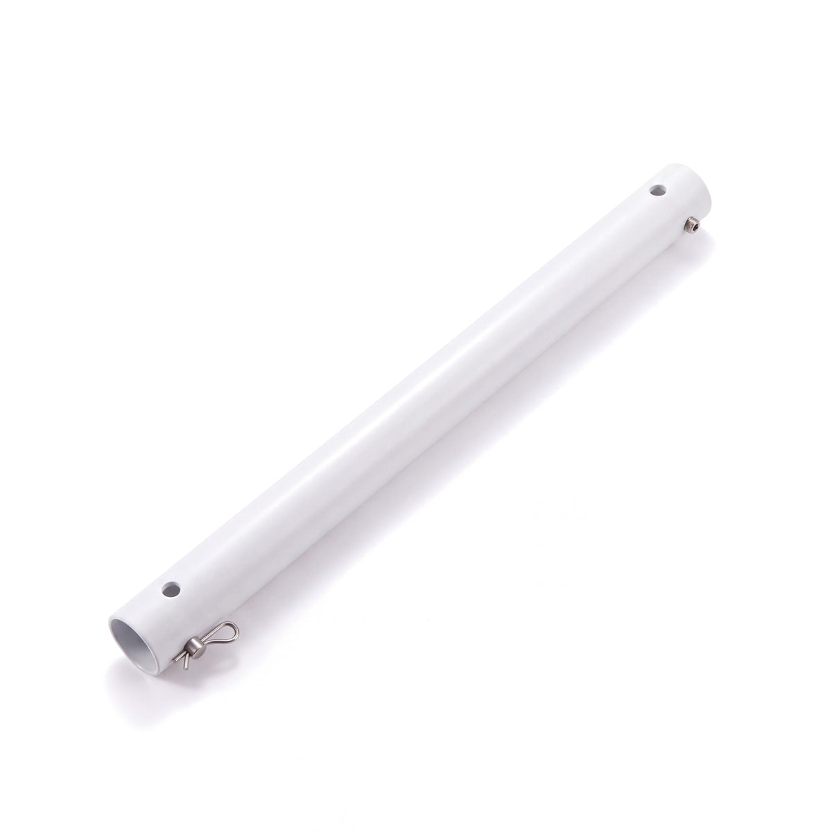 Tige de suspension pour ventilateur de plafond, finition blanc pur