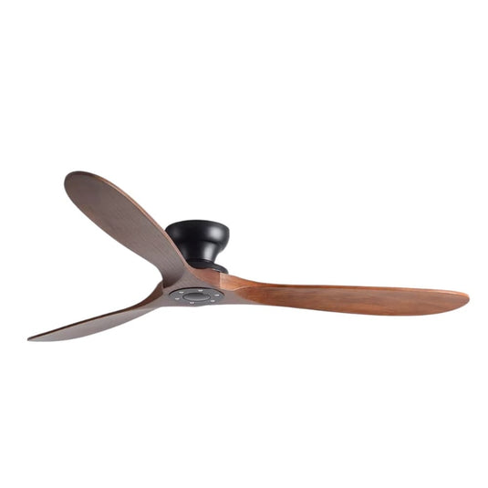 Ventilateur de Plafond avec moteur DC 106 cm (pièces 12m²-18m²) / Noir / Sans éclairage