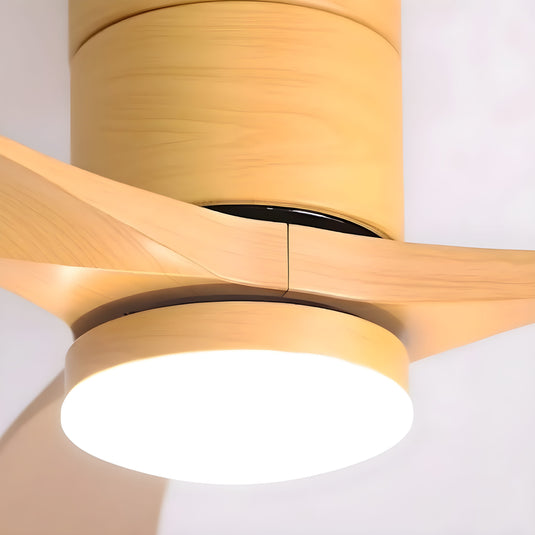 Ventilateur de Plafond LED avec Télécommande et Moteur DC