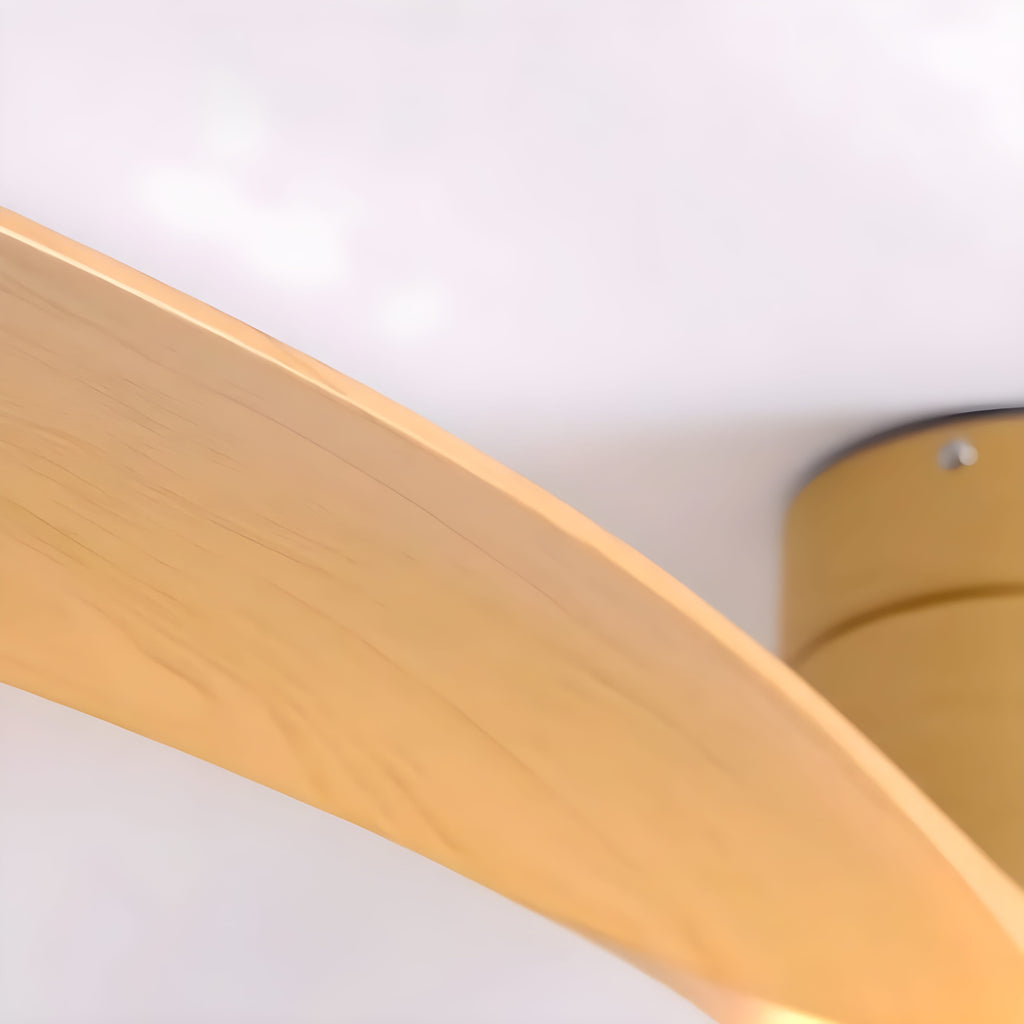 Ventilateur de Plafond LED avec Télécommande et Moteur DC