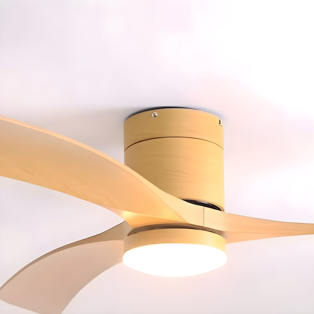Ventilateur de Plafond LED avec Télécommande et Moteur DC