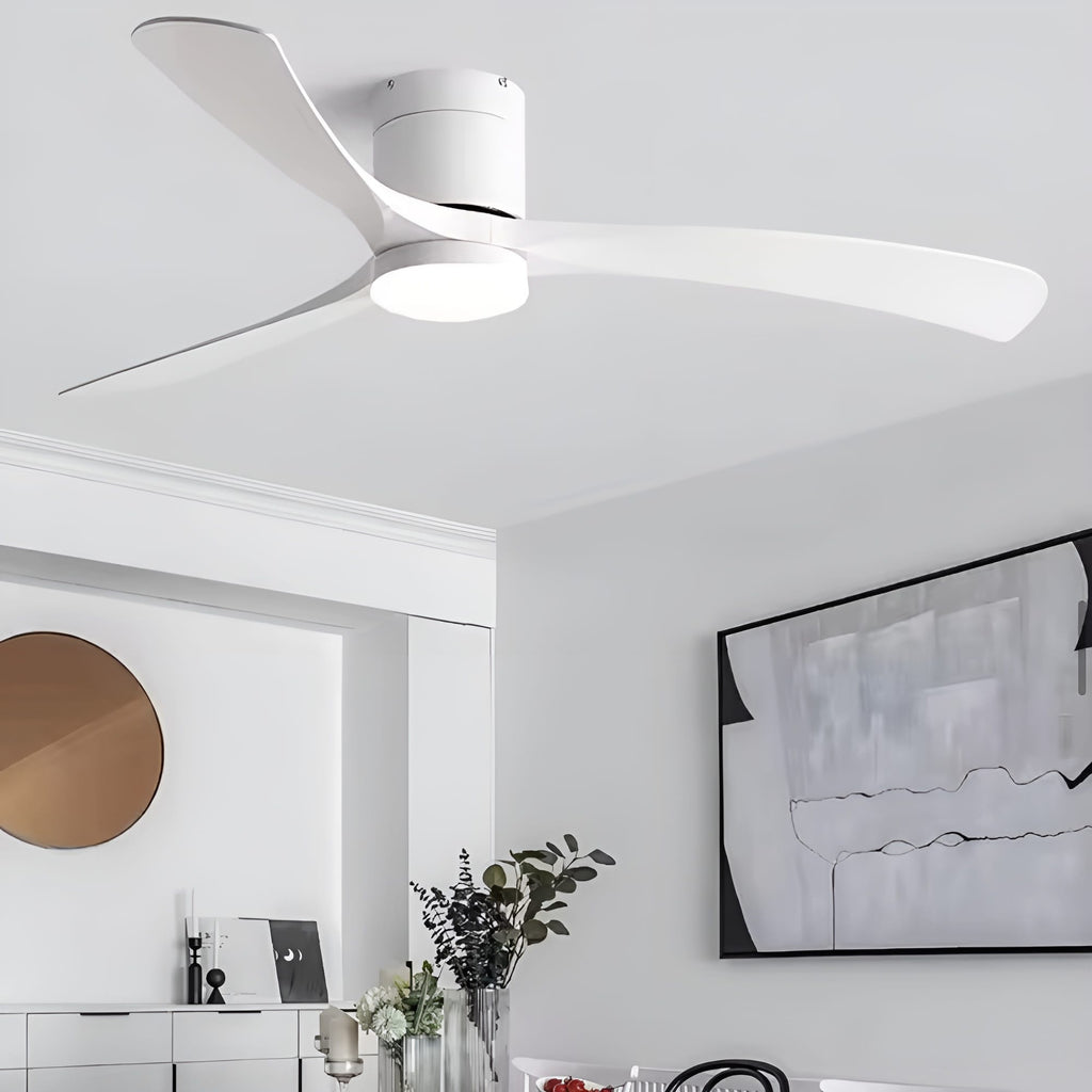 Ventilateur de Plafond LED avec Télécommande et Moteur DC