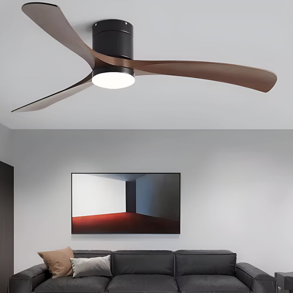 Ventilateur de Plafond LED avec Télécommande et Moteur DC