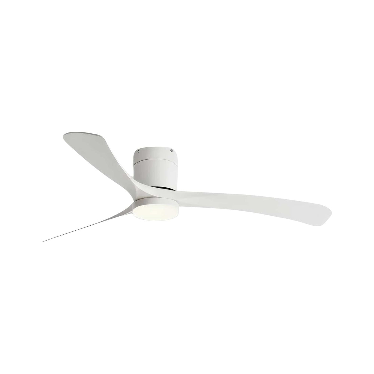 Ventilateur de Plafond LED avec Télécommande et Moteur DC Blanc / Ø 96.5 cm x H 27.4 cm