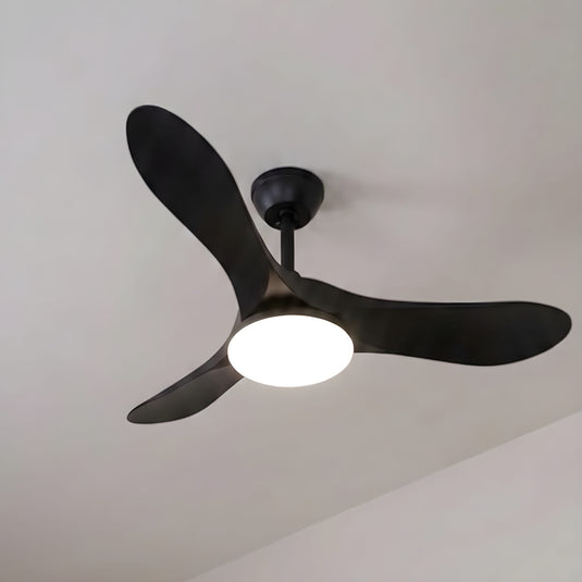 Ventilateur de plafond Maverick avec éclairage, télécommande et moteur DC