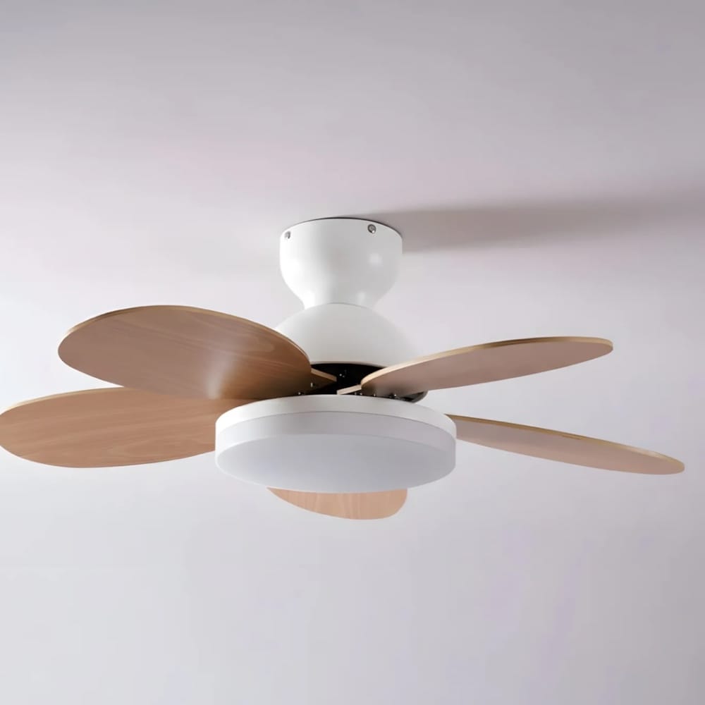 Ventilateur de Plafond Moderne avec LED Intégrée et Télécommande