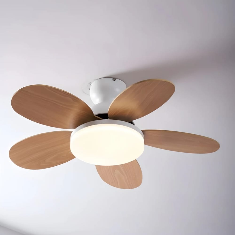 Ventilateur de Plafond Moderne avec LED Intégrée et Télécommande