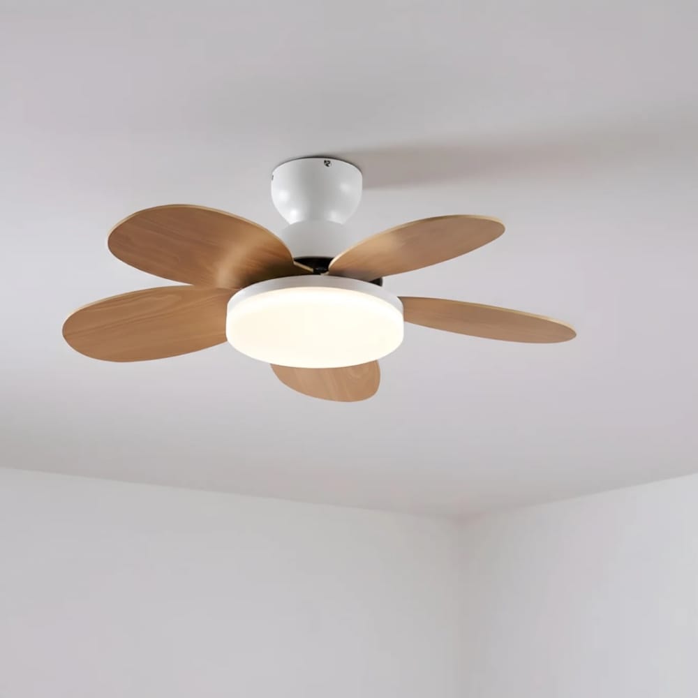 Ventilateur de Plafond Moderne avec LED Intégrée et Télécommande